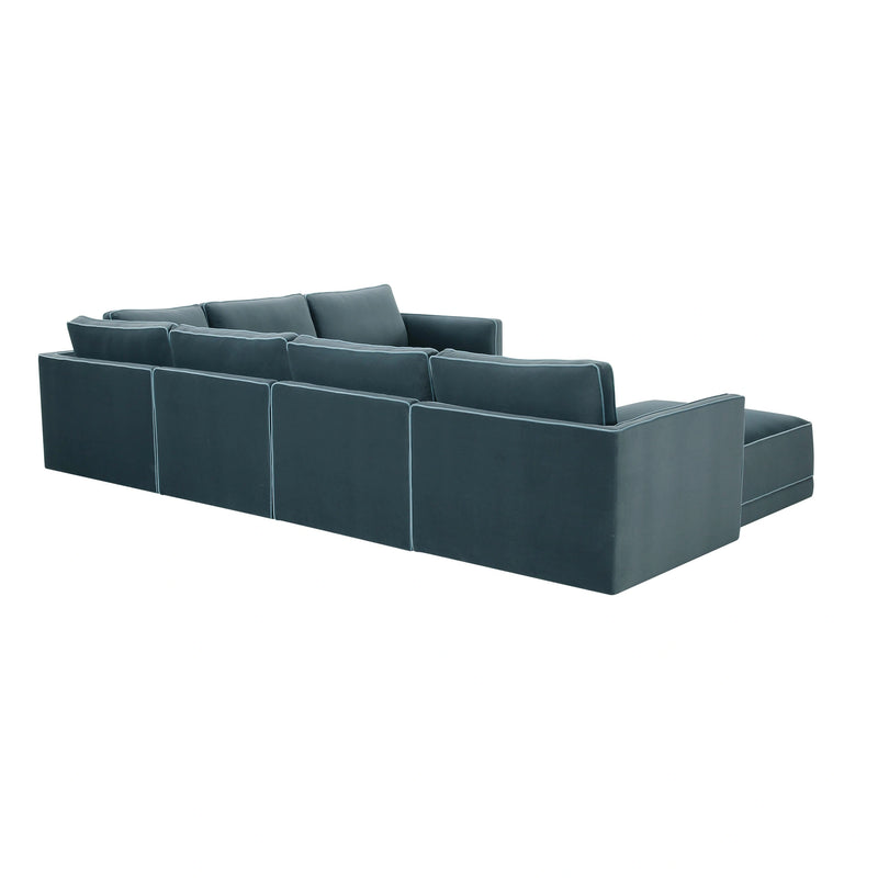 Willow 7-Piece Large Chaise Sectional