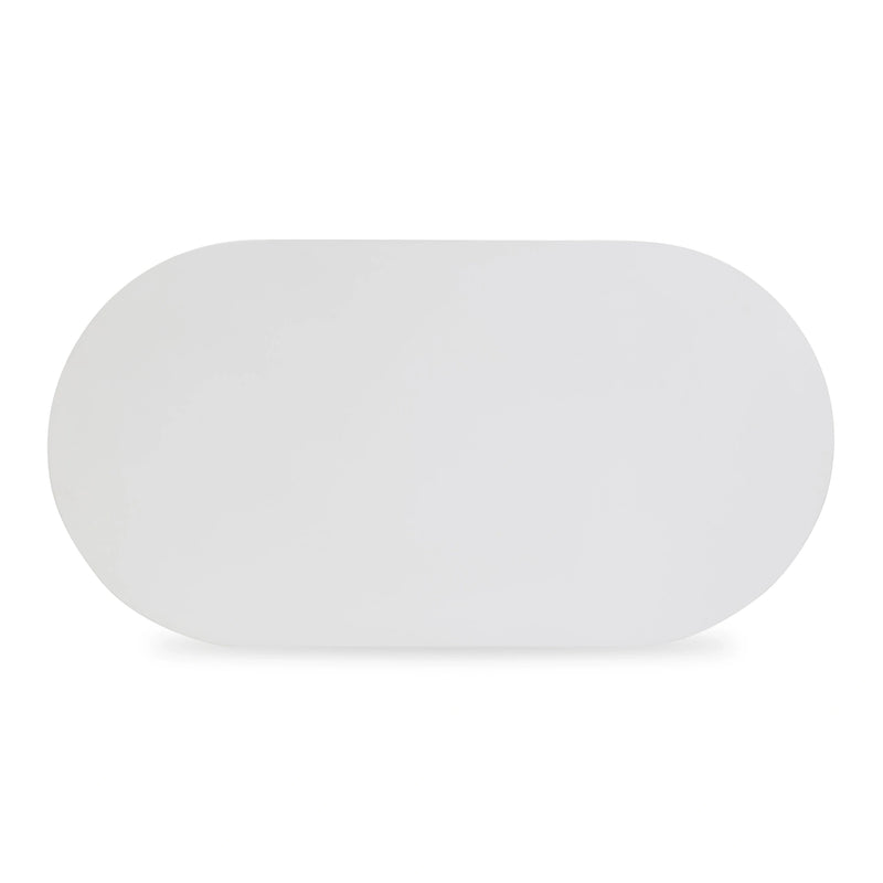 Nara 84" Pure White Indoor/Outdoor Concrete Dining Table