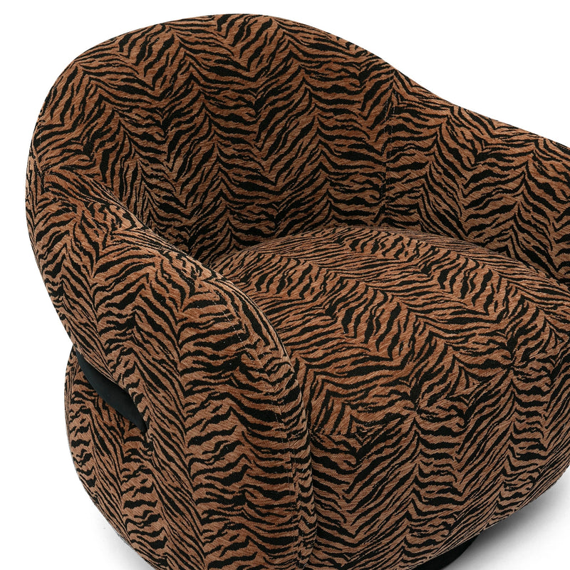 Sillón decorativo giratorio Salma