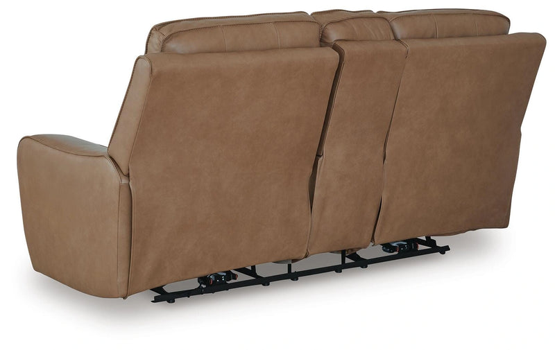 DeepWakes Power Reclining Loveseat with Console
