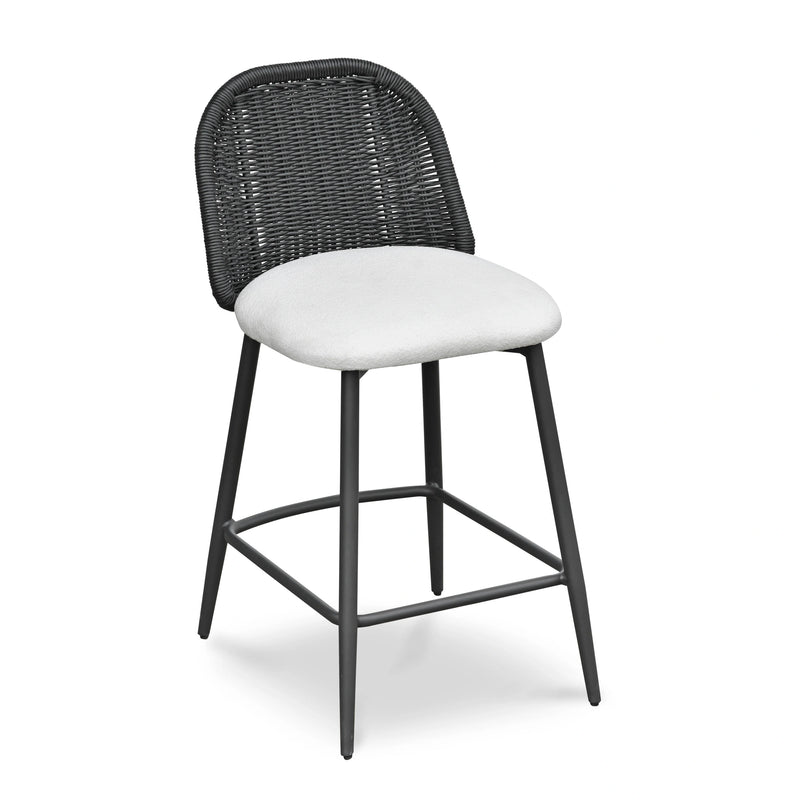 Alexa Performance Fabric Outdoor Stool