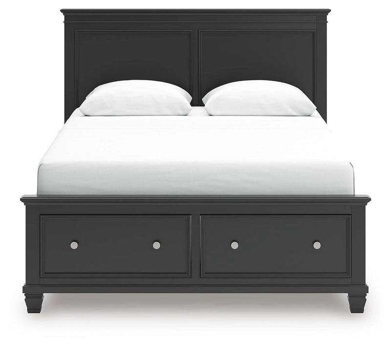Lanolee Panel Storage Bed