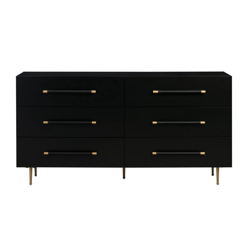 Trident 62" 6-Drawer Dresser