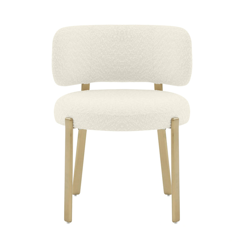 Margaret Cream Performance Linen Dining Chair