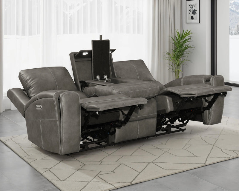 Brickston Triple Power Reclining Sofa