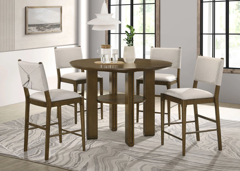 Ottowa Counter Height Dining Set (Table and 4 Chair)