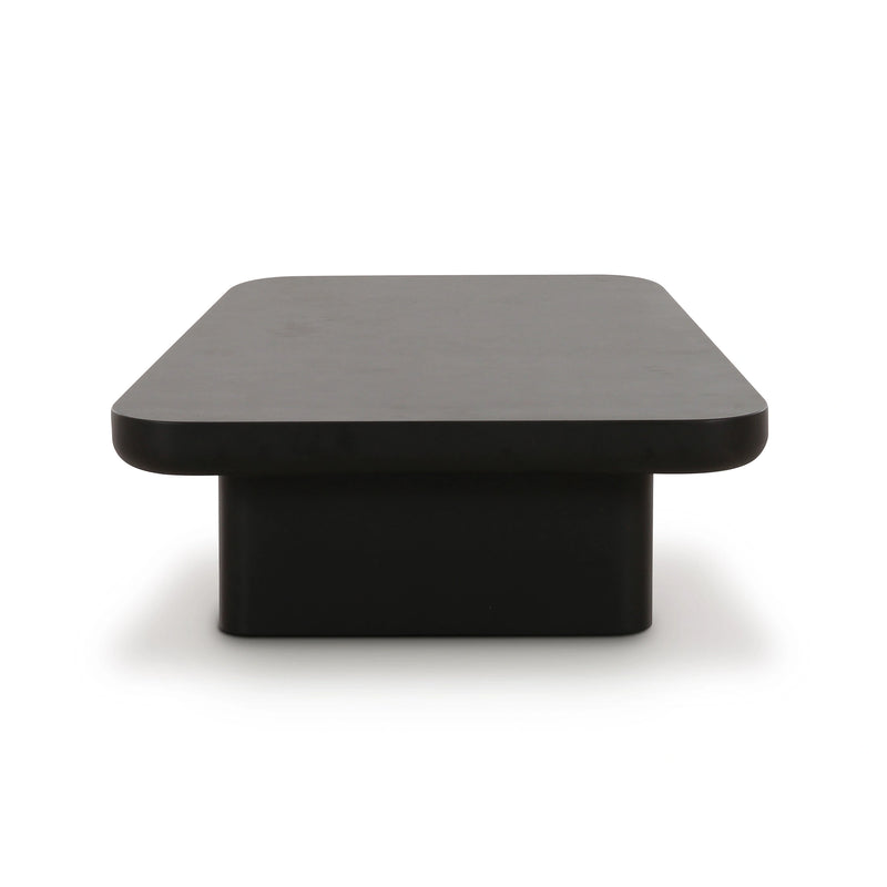 Yoko Black Coffee Table (31.5"-38.6")