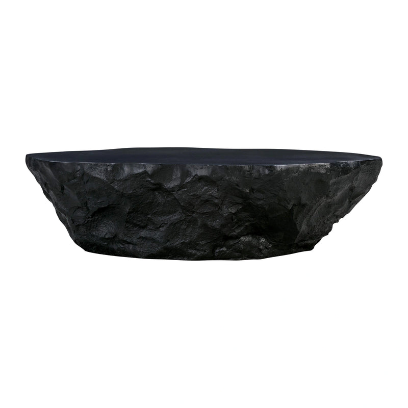 Mesa de centro Crag de 56" de concreto para interiores y exteriores