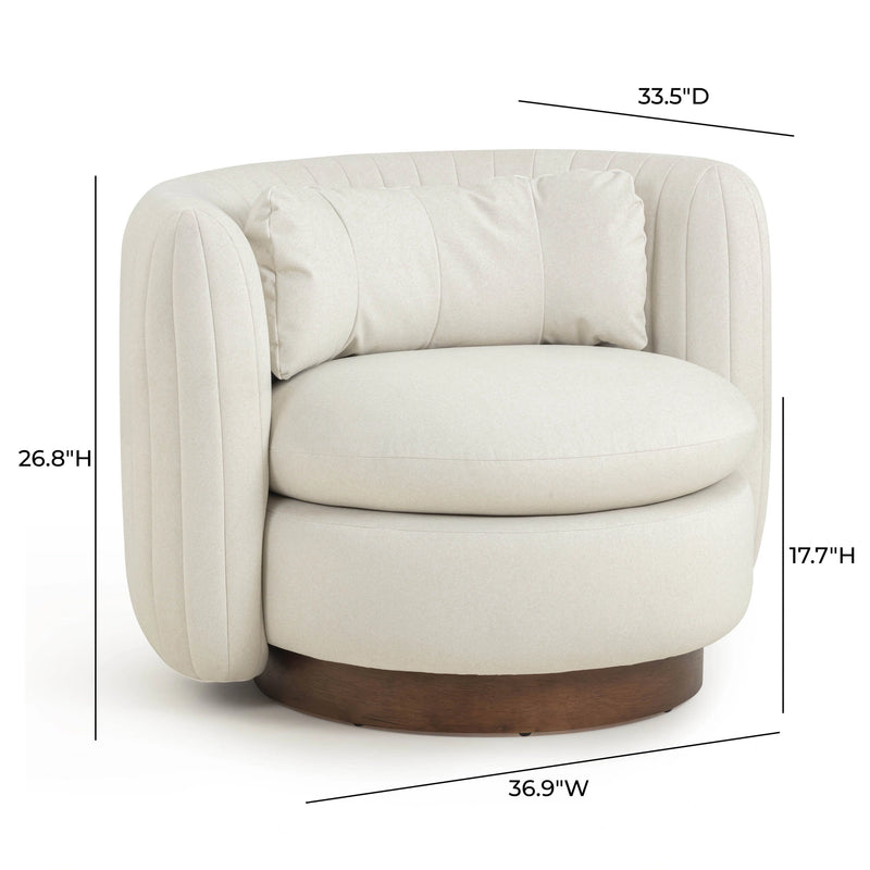 Nura Swivel Accent Chair