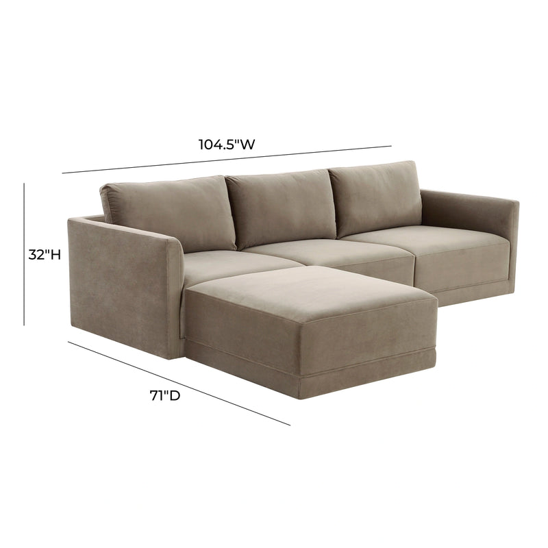 Willow 4-Piece Sectional