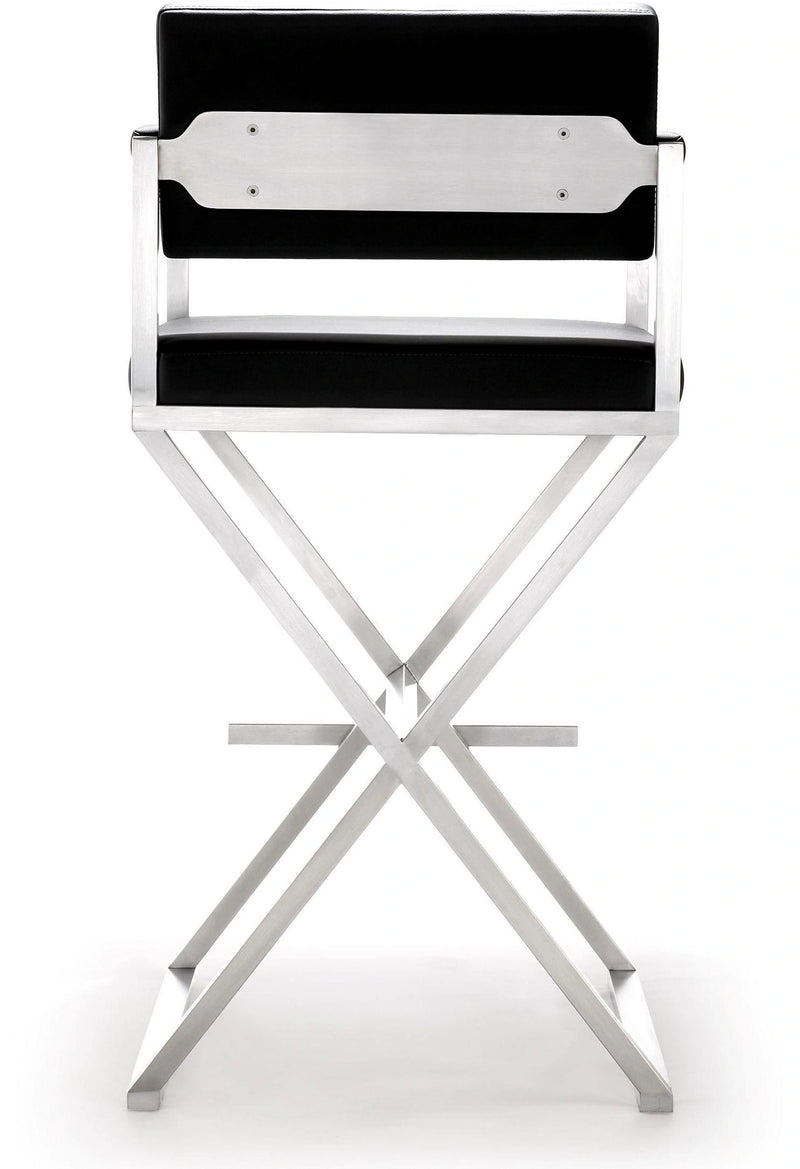 Director Performance Vegan Leather Stool