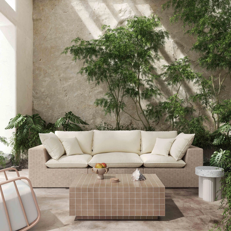 Mesa de centro Mixie de 39" para interiores/exteriores
