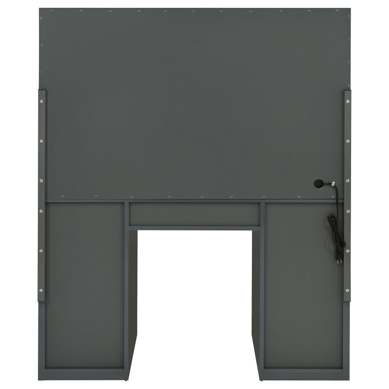 Acena Makeup Vanity Table with LED Mirror Set