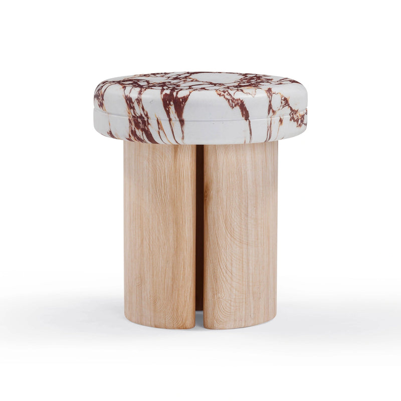 Sheila Textured Concrete Indoor / Outdoor Side Table