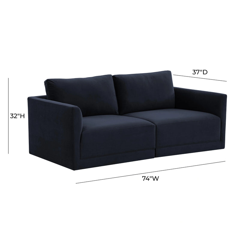 Willow 74" Loveseat
