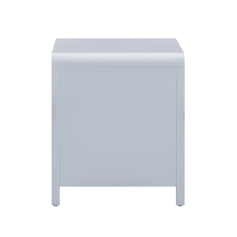 Patty 28" Rattan 2 Drawer Nightstand
