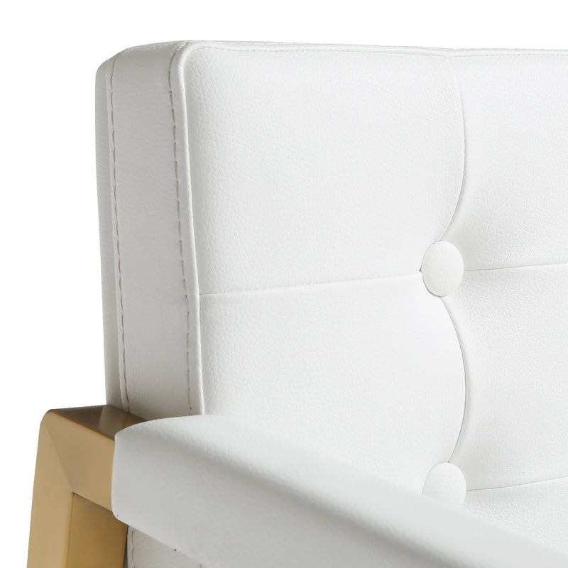 Director Performance Vegan Leather Stool
