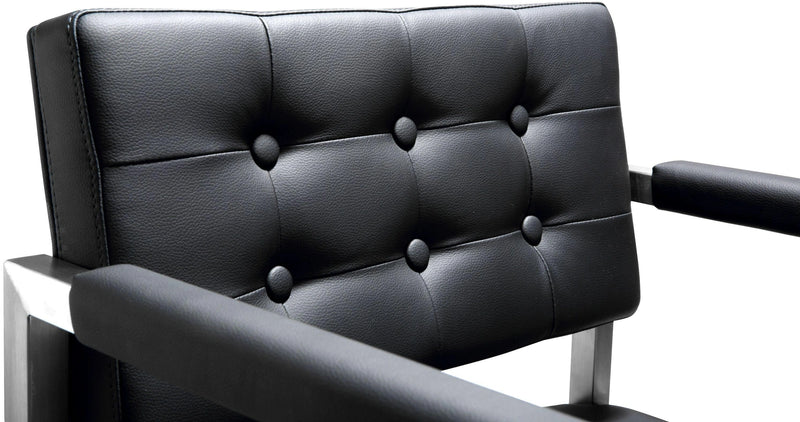 Director Performance Vegan Leather Stool