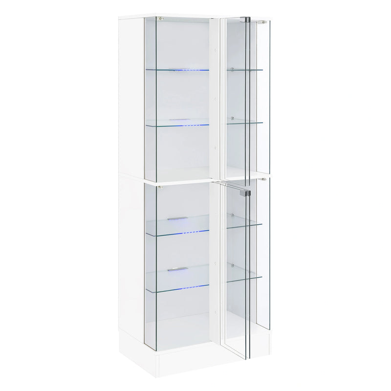 Cabra Curio Cabinet with LED Lighting