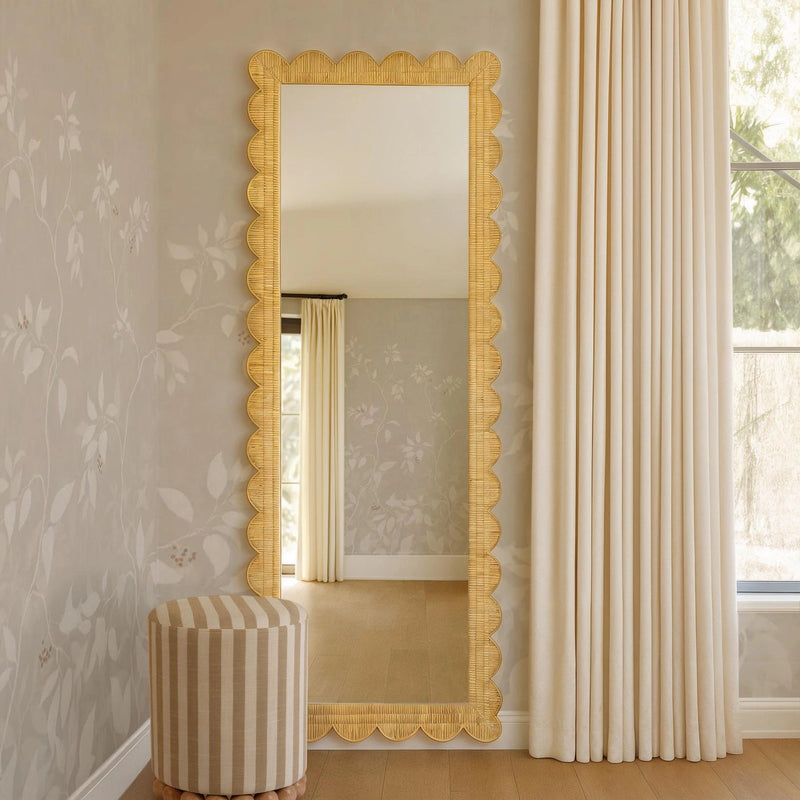 Bama Natural Rattan Wall Mirror