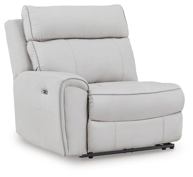 Social Pointe Reclining Sectional with Storage Consoles