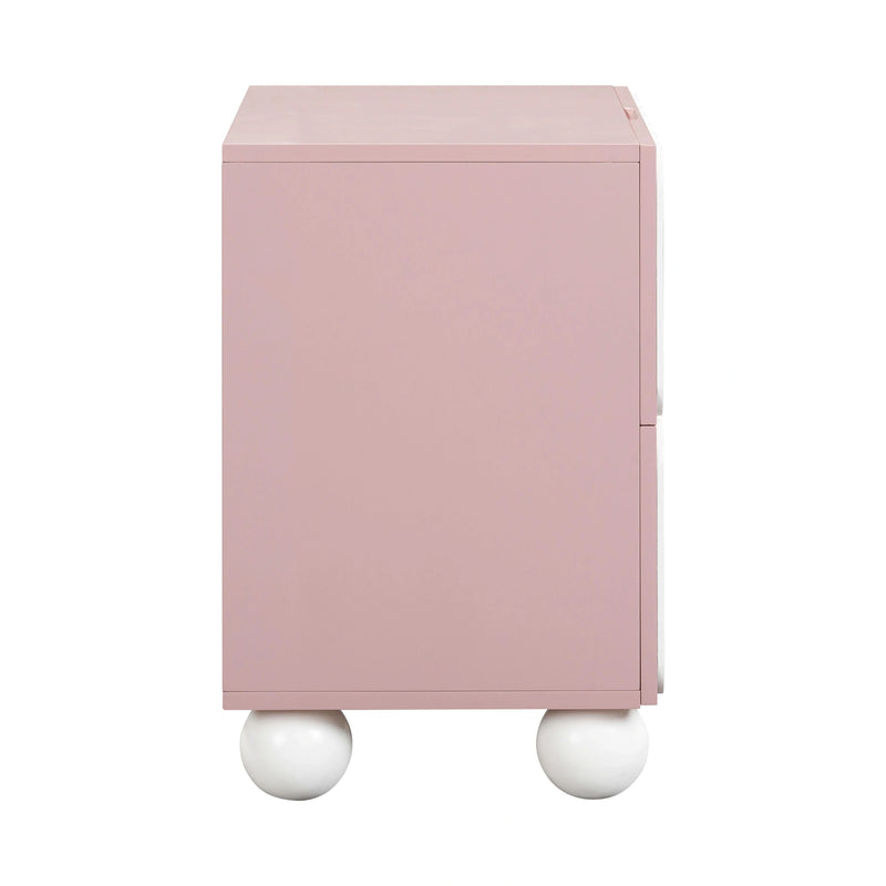 Tori 23" Motif 2-Drawer Nightstand