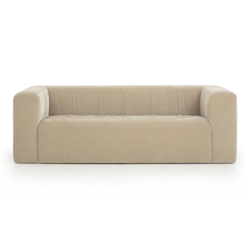 Alder 89" Upcycled Contract-Grade Chenille Sofa