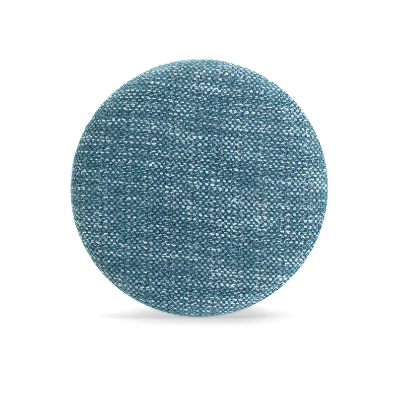 Tomlin Ruched Performance Fabric Game Ottoman