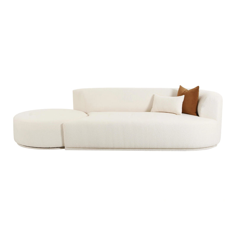 Fickle Cream Boucle Modular Sofa