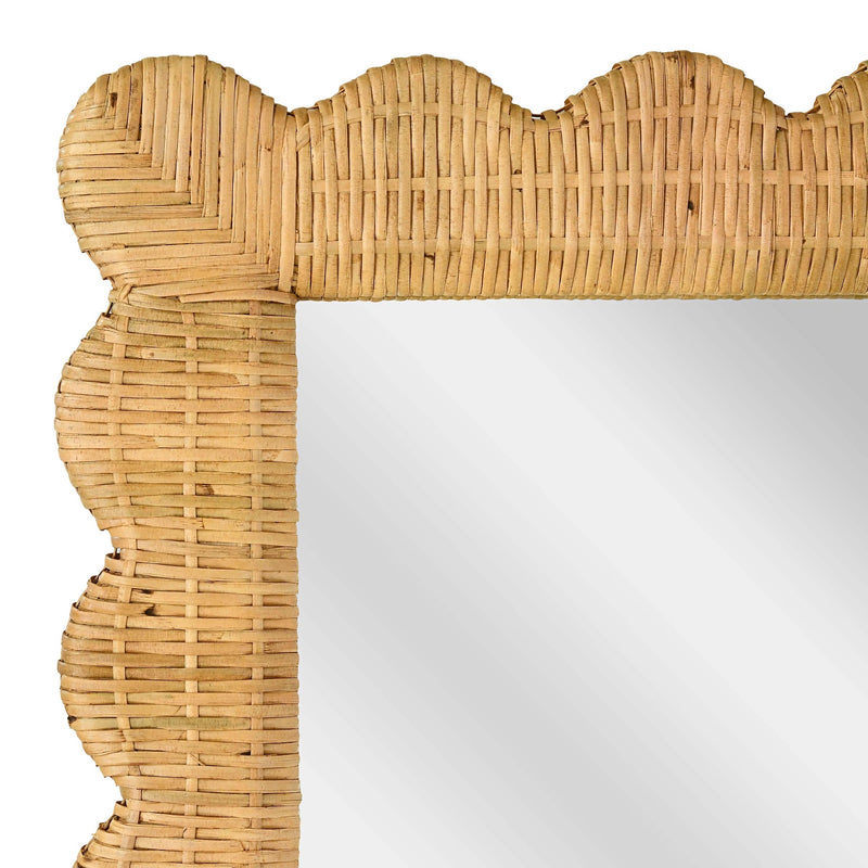 Bama Natural Rattan Wall Mirror