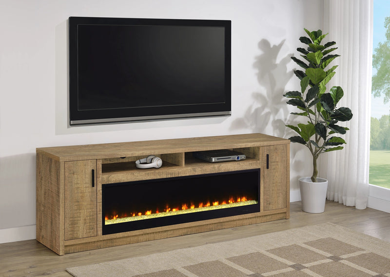 Eddy TV Stand Fireplace Console