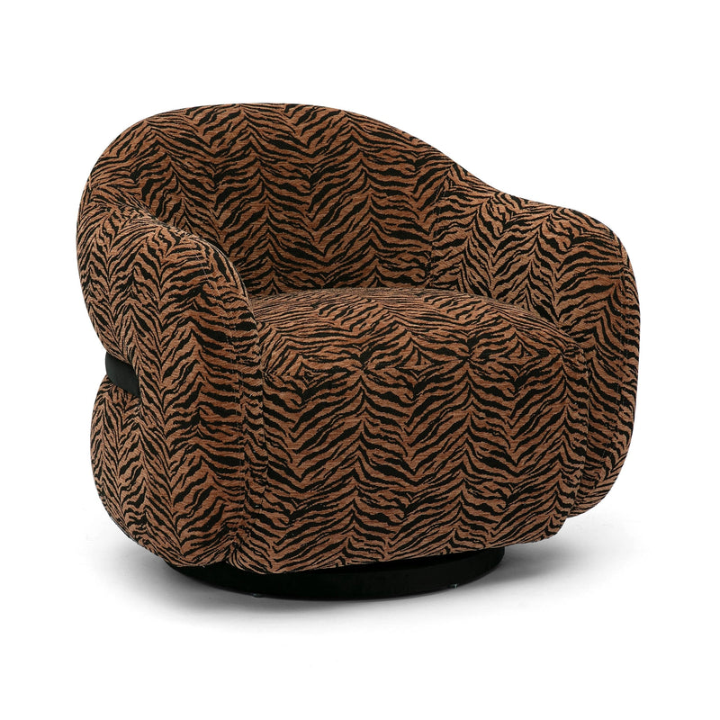 Sillón decorativo giratorio Salma