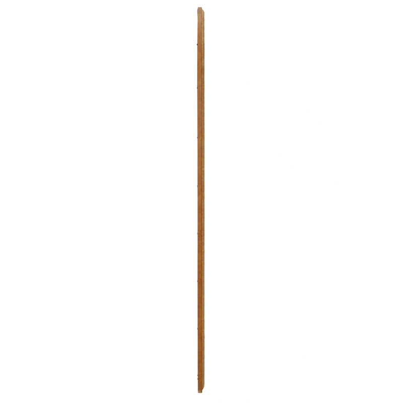Arch 72" Natural Raffia Contract-Grade Floor Mirror