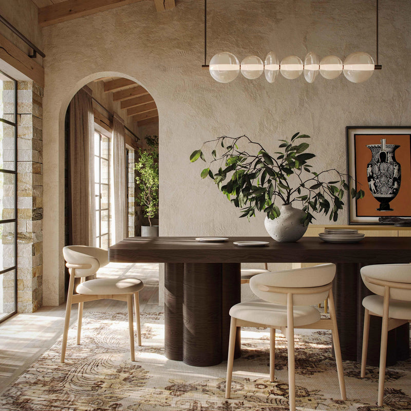 Bambi 90" Ash Rectangular Dining Table