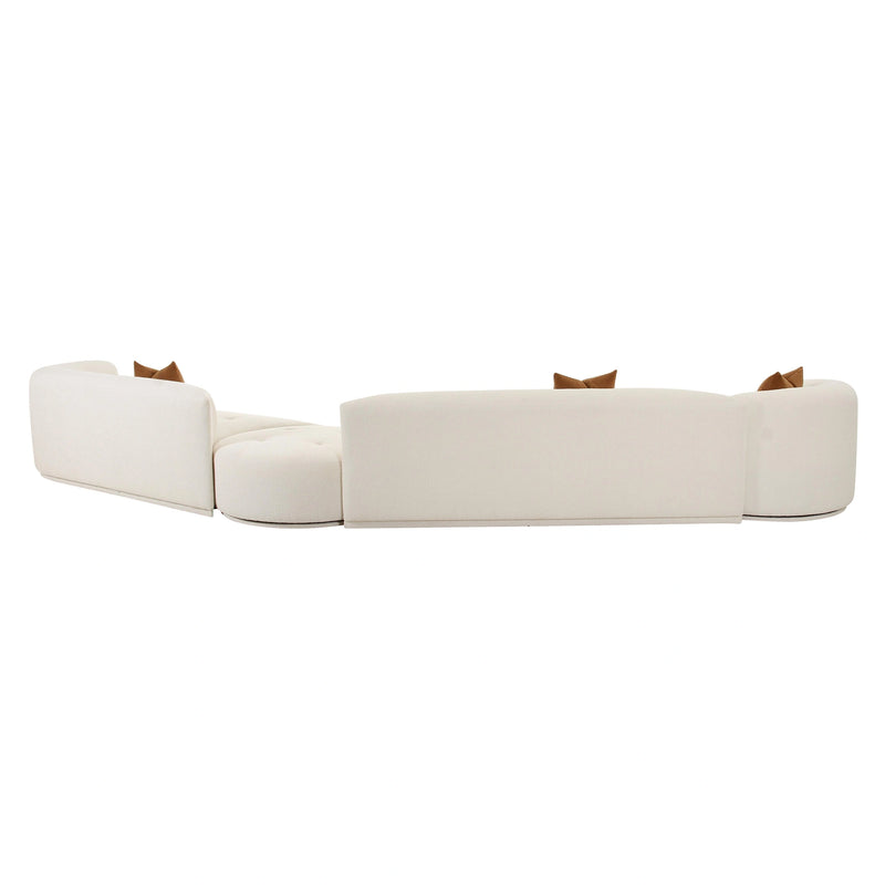 Fickle Cream Boucle Modular Sofa