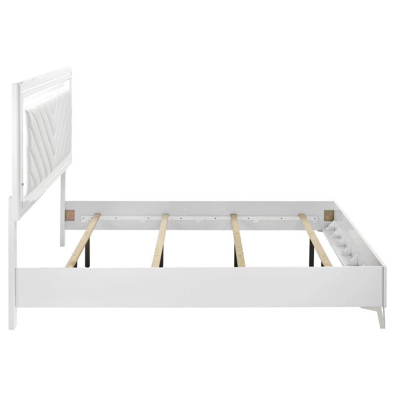 Cassia Panel Bed with LED Lighting