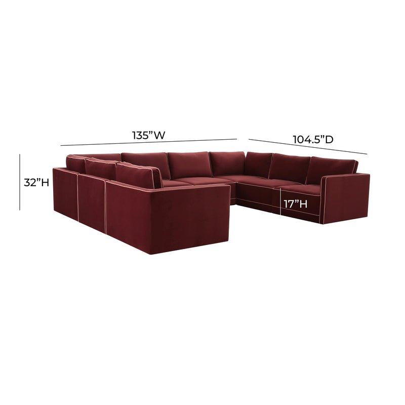 Willow 8-Piece Large U-Sectional