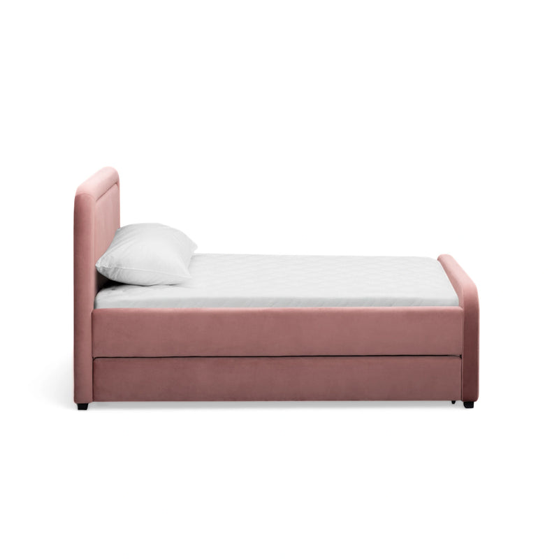 Briella Performance Velvet Trundle Bed in Twin