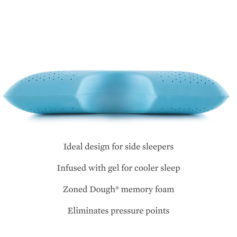 Almohada de gel con diseño Zoned para hombros