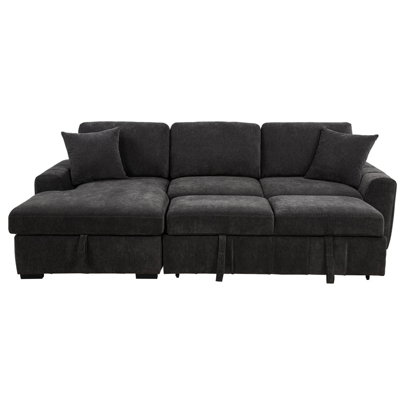 Pastrana Pull-Out Sleeper Sectional Sofa