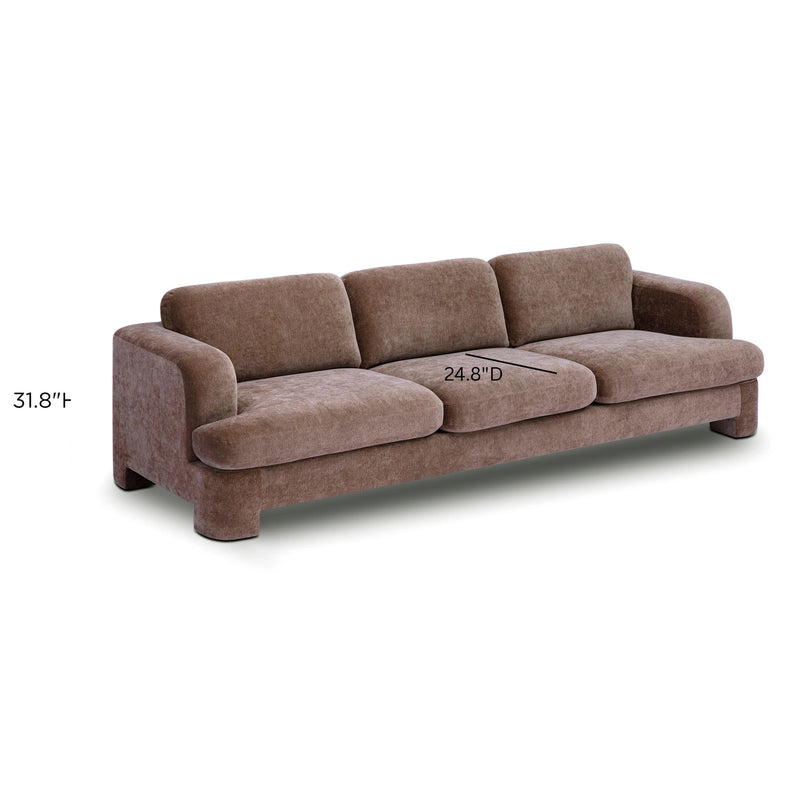 Halsey Textured Fabric Sofa
