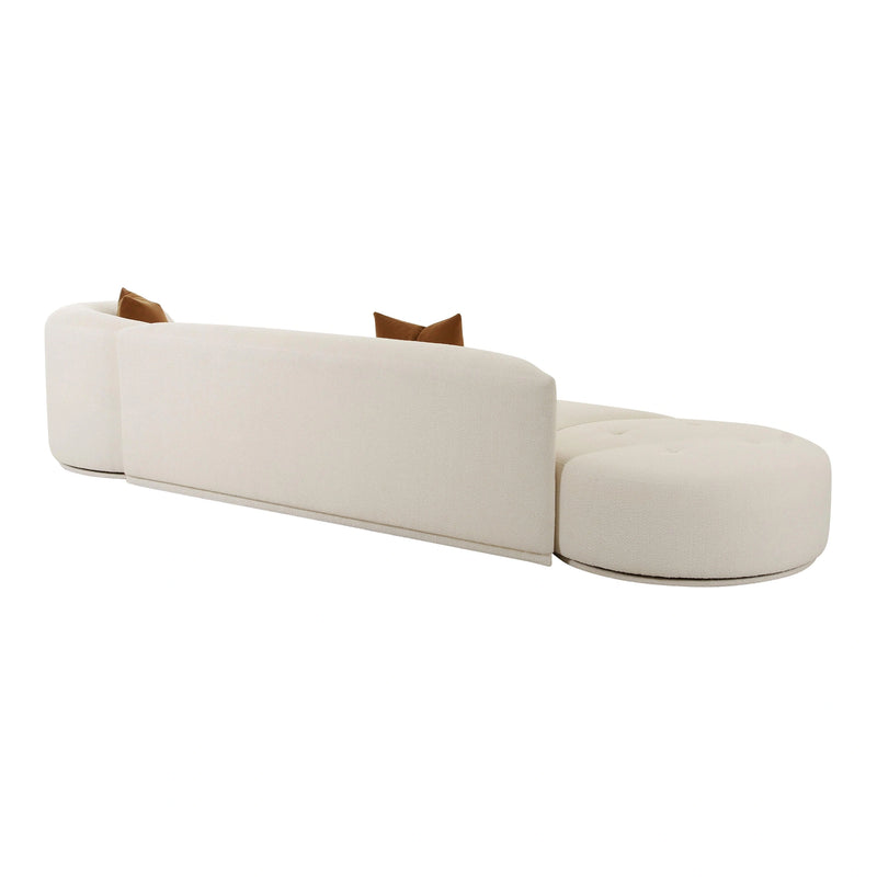 Fickle Cream Boucle Modular Sofa