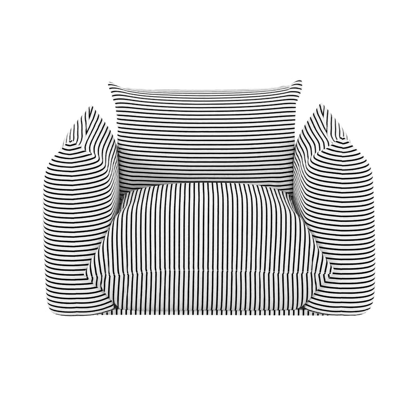 Saint Tropez Stuffed Indoor / Outdoor Armchair