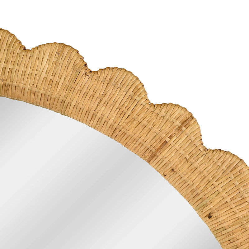 Bama Natural Rattan Wall Mirror