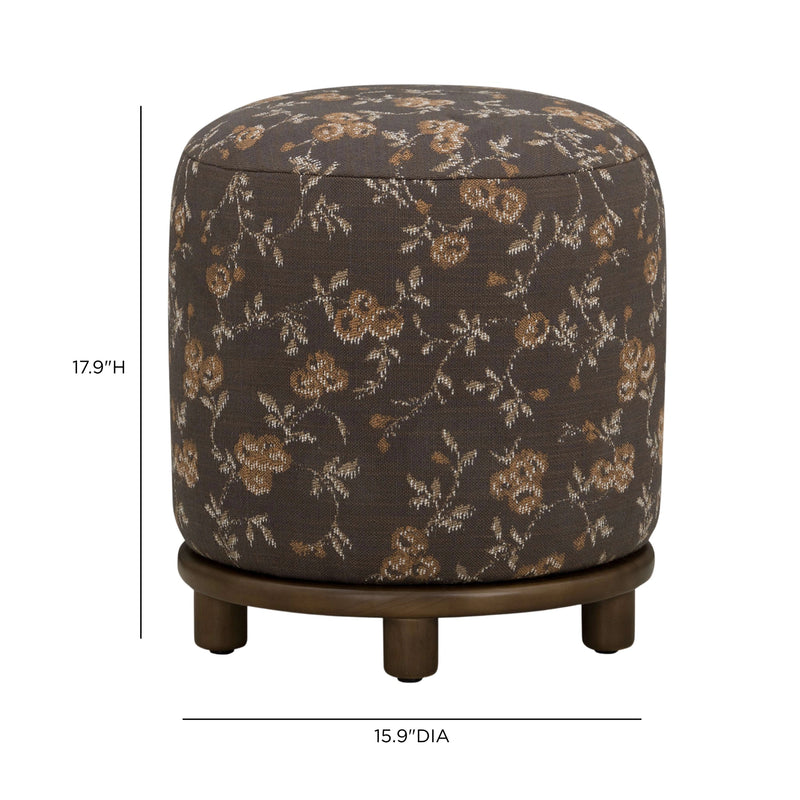 Bisou Performance Jacquard Ottoman