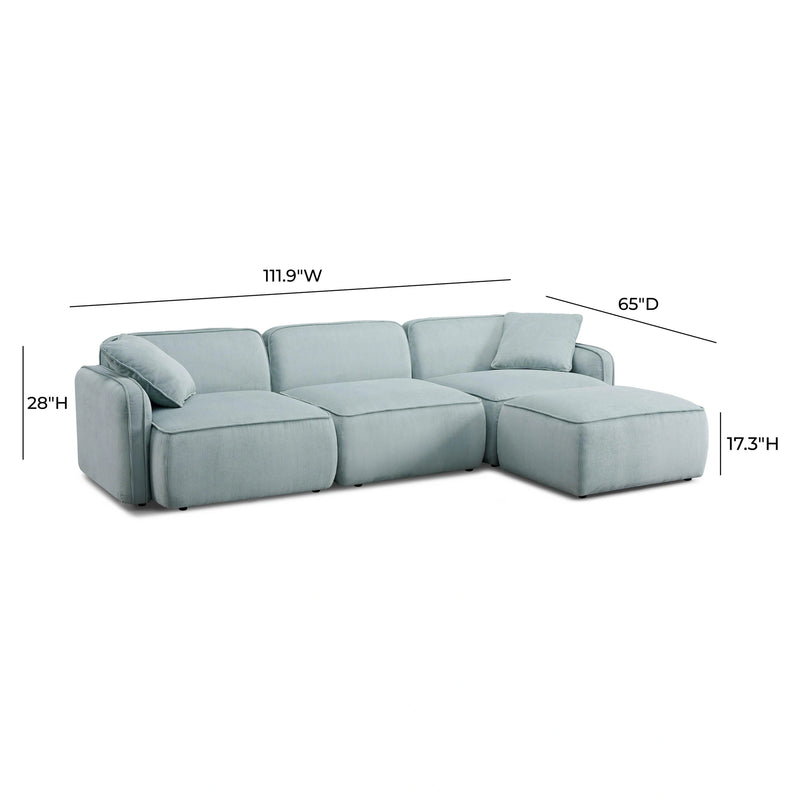 Travie 4-Piece Modular Sectional