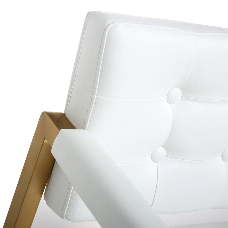 Director Performance Vegan Leather Stool