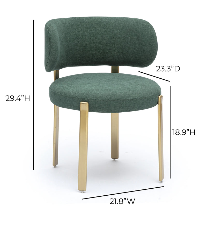 Margaret Cream Performance Linen Dining Chair