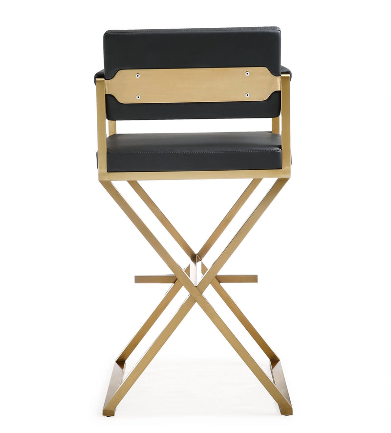 Director Performance Vegan Leather Stool