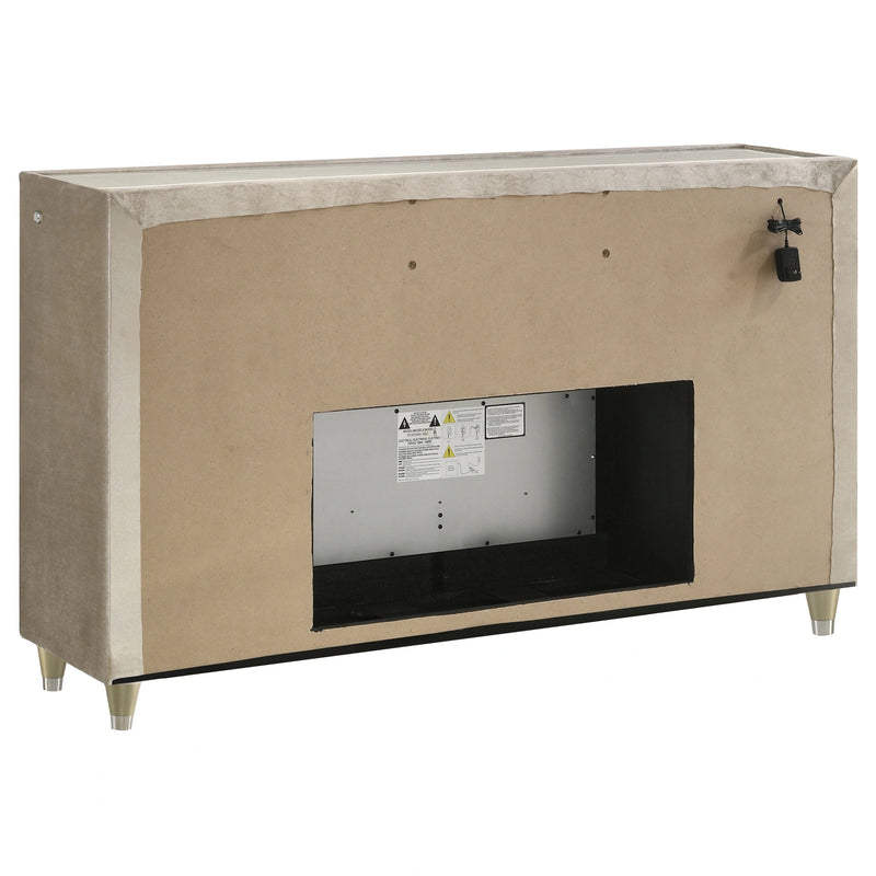 Lorient LED Dresser with Flame Visualizer